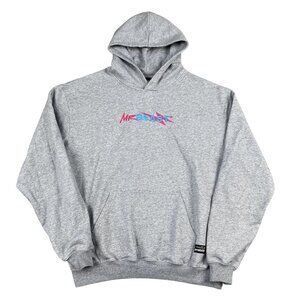 Mr Beast Hoodie Mens XL Grey Revolt Pullover